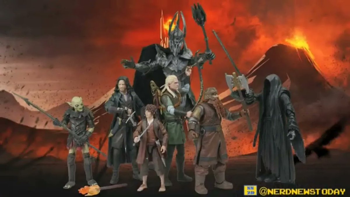 ICYMI here is our review of wave 3 of <a href="/CollectDST/">Diamond Select Toys</a> "Lord of The Rings" figures, with Aragorn and the Moria Orc, as well as completing our Sauron BAF! It's truly epic! Watch it now - buff.ly/3JqhK1D #LOTR #lordoftherings #actionfigures #figurephotography #figurereview