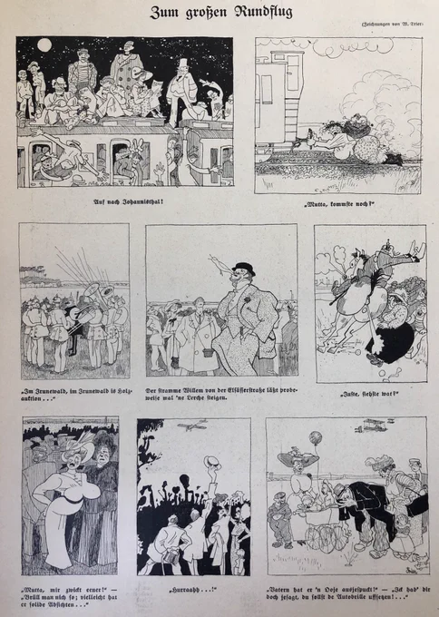 Walter Trier, 1911, in Simplicissimus... 