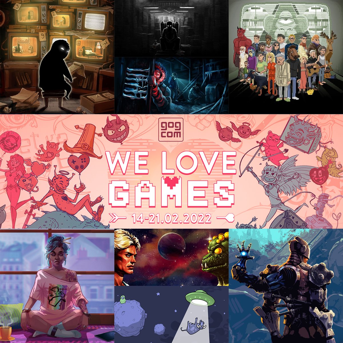 alawarteam's tweet photo. Let your passion burn bright with the We Love Games Sale on @GOGcom! 💜

More than 3000 deals, including the full catalog of Alawar midcore games with discounts up to 85%! The sale ends February 21st.

https://t.co/P4LROeXpH1 https://t.co/O2rP9bzxQI