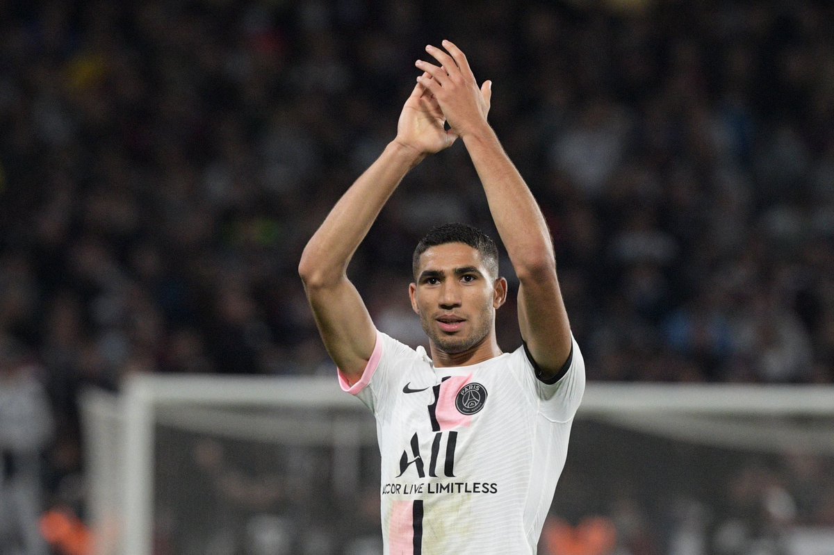 Achraf Hakimi tells <a href="/marca/">MARCA</a>: “When I left for Inter, there was a purchase option for Real but they didn't execute it”. ⚪️🇲🇦 #RealMadrid

“I think Real Madrid didn't want to bet on me as much as other clubs”, he added.

Also last summer Real didn’t want to match PSG bid for Hakimi.