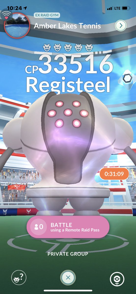 9TailsxTakeO's tweet photo. Add me to be invited!
Follow this Twitter / Follow my Instagram

Registeel Raid - let’s get our shiny! 

2420 7611 9212 #PokemonGoRaids 

Instagram: woke._n 
Fav Pokémon: shiny ninetails https://t.co/tnk9OBWqzC