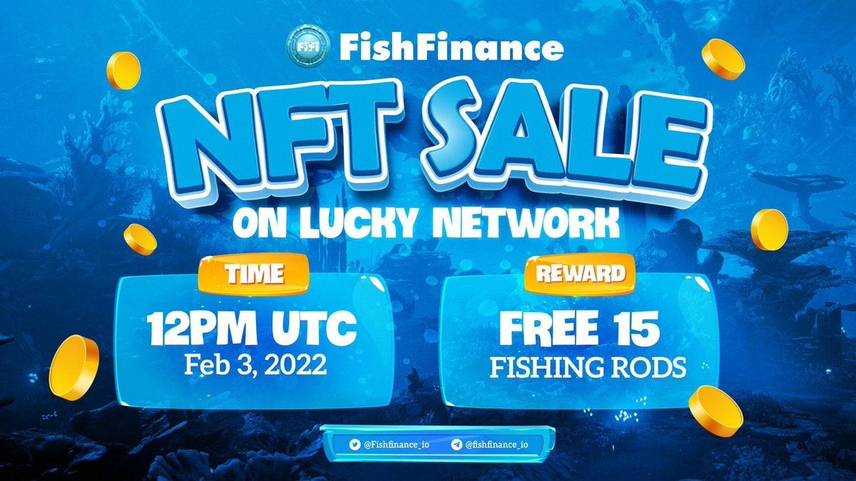 FiFi will be listed on PancakeSwap in 5 days!
And only 4 days left to buy boxes and mint Fish NFT on Lucky Network!

Are you ready for the journey to the Ocean?

#FishFinance #RacingFish #NFT