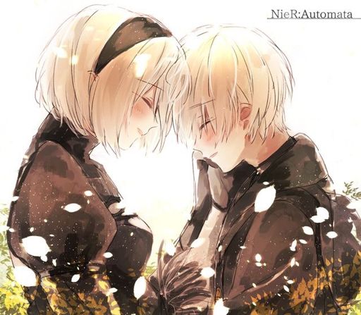 maka_chan_56's tweet image. Joyeux St Valentin à tous ♥ 

#ValentinDay #NieRAutomata  #2B9S #love #StValentin
