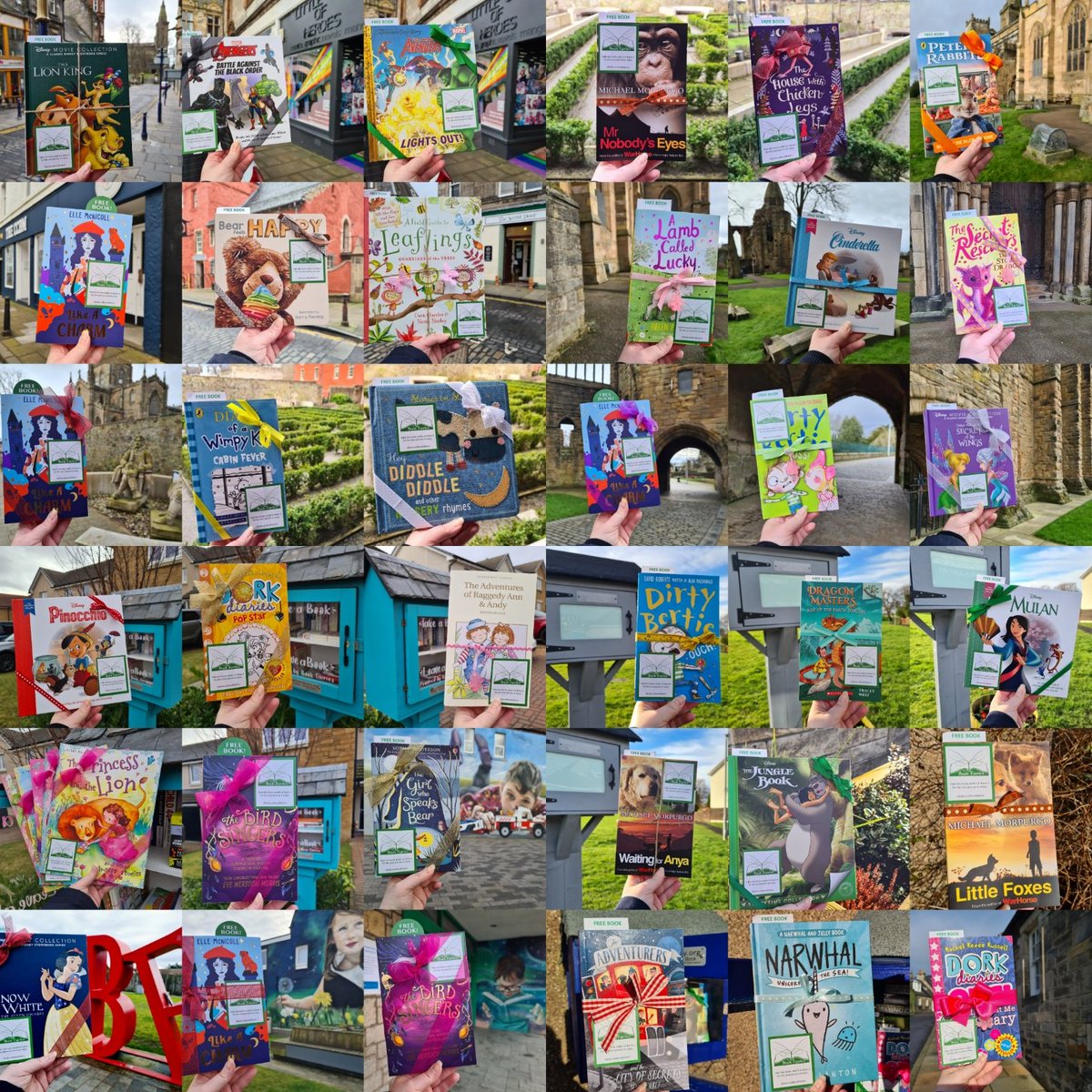 We've hidden some fantastic children's books in Dunfermline and Cowdenbeath over the last few days. Do you recognise one of the locations, or were you one of the lucky finders #IBelieveInBookFairies #ShineOnFife