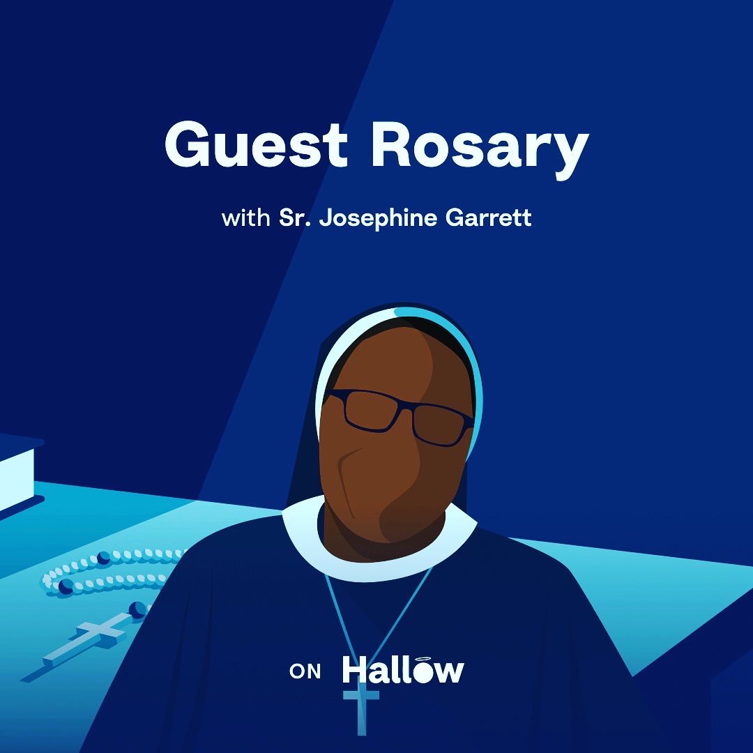 SJOSEPHINE_CSFN's tweet image. Happy Valentine’s Day! @HallowApp is celebrating w/ the release of relationship novenas. ♥️ Novenas for married couples, singles, dating folks, &amp;amp; I was honored to record the discernment novena w/ the added bonus of recording my community’s Healing Rosary for families. #GodIsLove