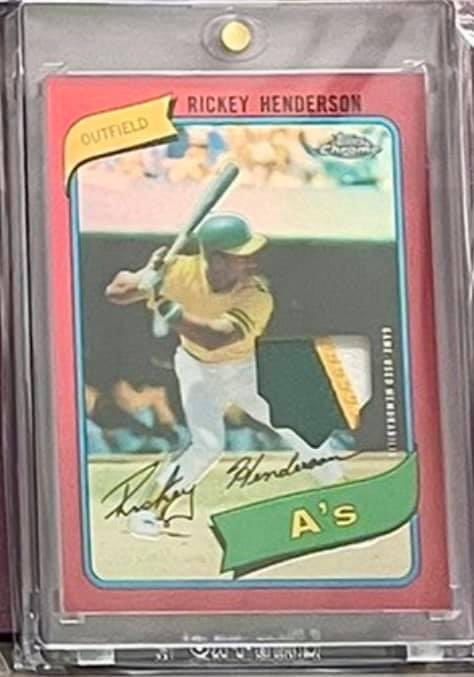 leadofflegend24's tweet photo. In search of π these lovely red beauties! Please retweet/share to help them find their way home to my Rickey Henderson rookie PC! #rickeyhenderson #manofsteal #leadofflegend #truelove https://t.co/pRzgqseH6D