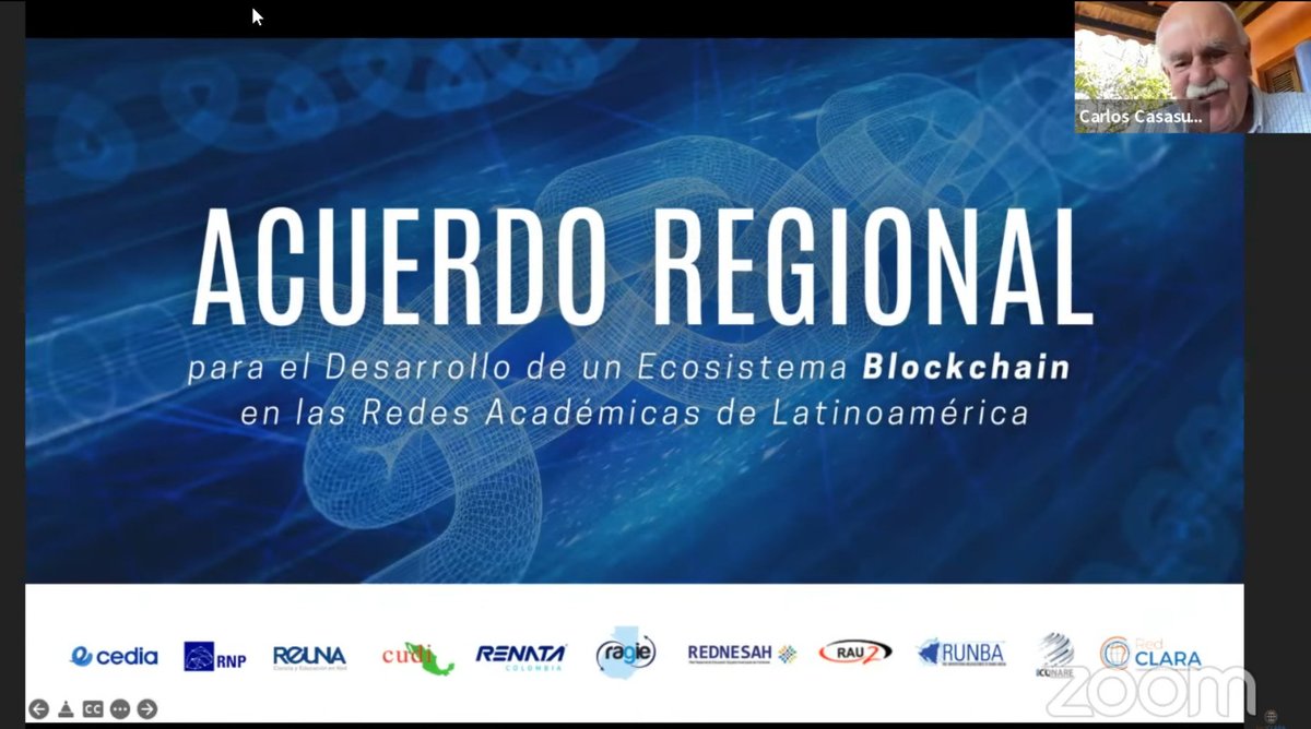 RedCUDI's tweet photo. #Hoy Firma del acuerdo:
Desarrollo de un Ecosistema Blockchain en las Redes Académicas https://t.co/PpxFsgWHeP
@CEDIAec 🇪🇨, @RedCUDI 🇲🇽, #RAGIE 🇬🇹, #RAU 🇺🇾, @redconare 🇨🇷, @Red_REUNA 🇨🇱, @RENATAColombia 🇨🇴, #REDNESAH 🇭🇳, @Rede_RNP 🇧🇷, #RUNBA 🇳🇮 y @RedCLARA
#LACNET #LACCHAIN https://t.co/OmHEPH3xop
