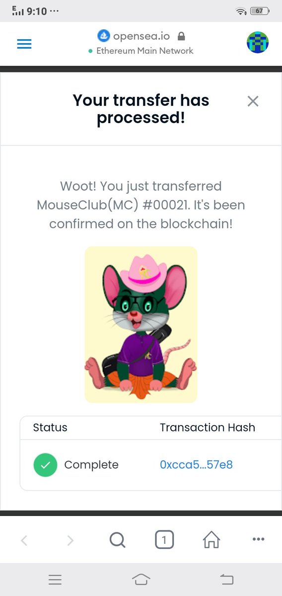 MouseclubM's tweet photo. @isebergm just win an #nft
Follow
❤ and RT
#NFTGiveaway #NFTCommunity #NFTdrop https://t.co/cOXeXIRget
