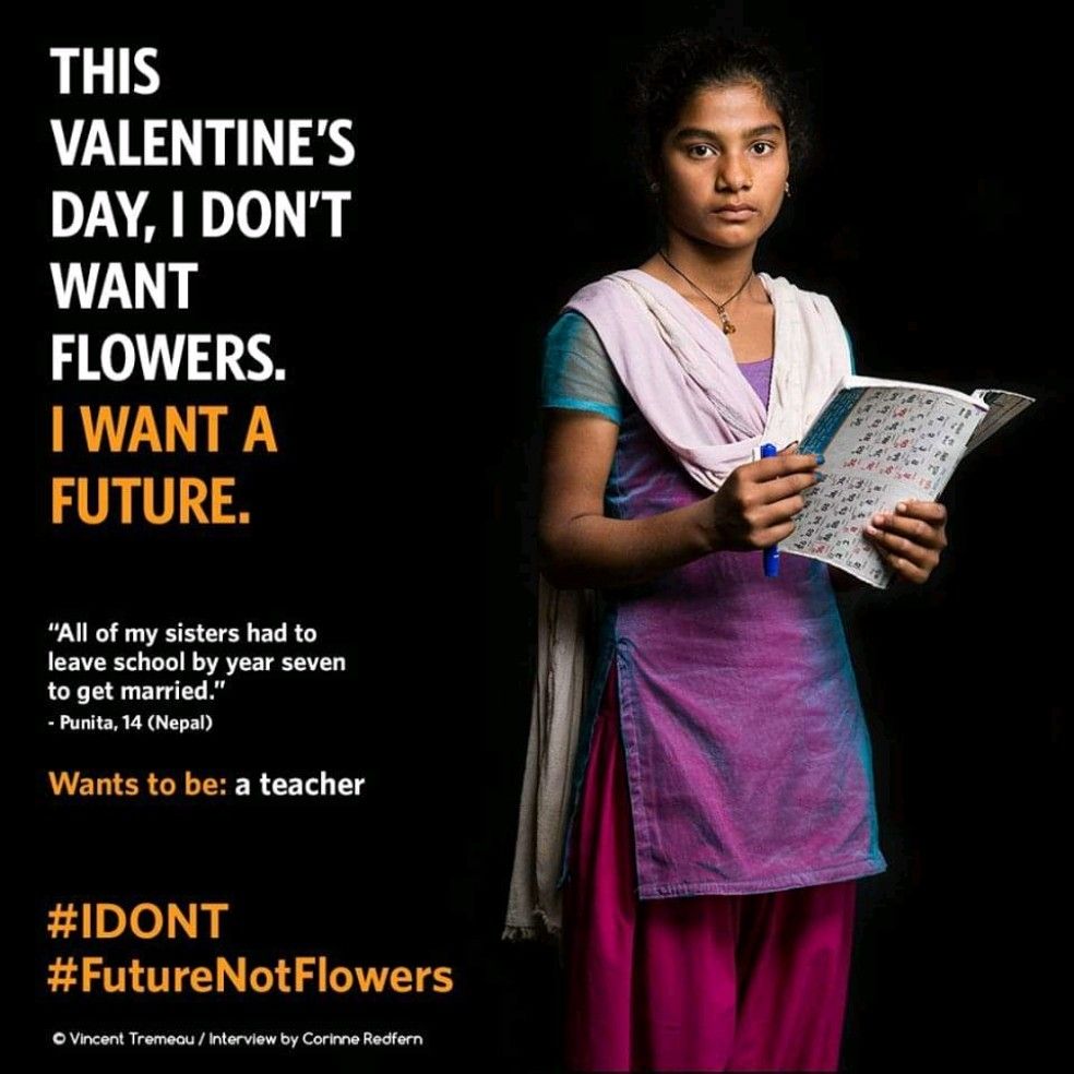 bjlaurenceau's tweet photo. This #ValentinesDay, I don't want flowers. I want a future. #IDONT #FutureNotFlowers 💐🚀 https://t.co/N37EIgov3h