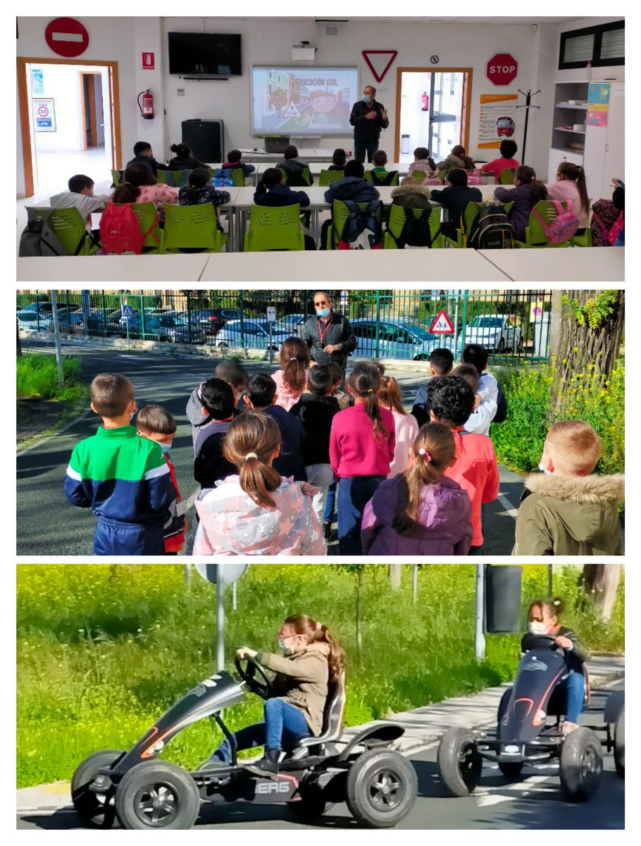 ceippauloorosio's tweet photo. El alumnado de 2º de Primaria ha visitado hoy el Centro de Educación vial del @Ayto_Sevilla , ha aprendido y experimentado las normas de circulación tanto para conductores como para peatones. #disfrutaycomparte #distritocerroamate #venalpauloorosio https://t.co/klQFIBCEdM