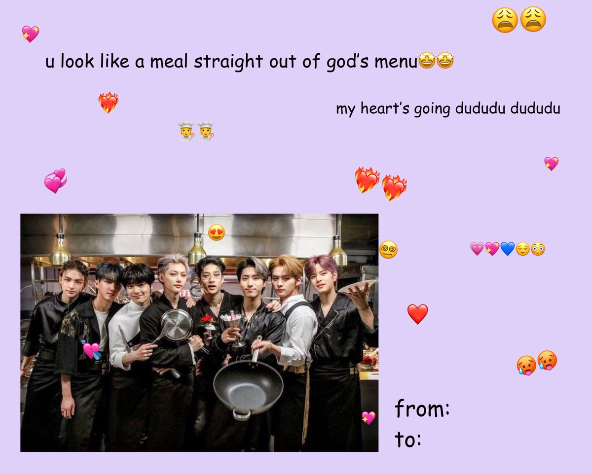 jpegjisung's tweet image. skz valentine’s day card/meme things; a short thread (belated lol)