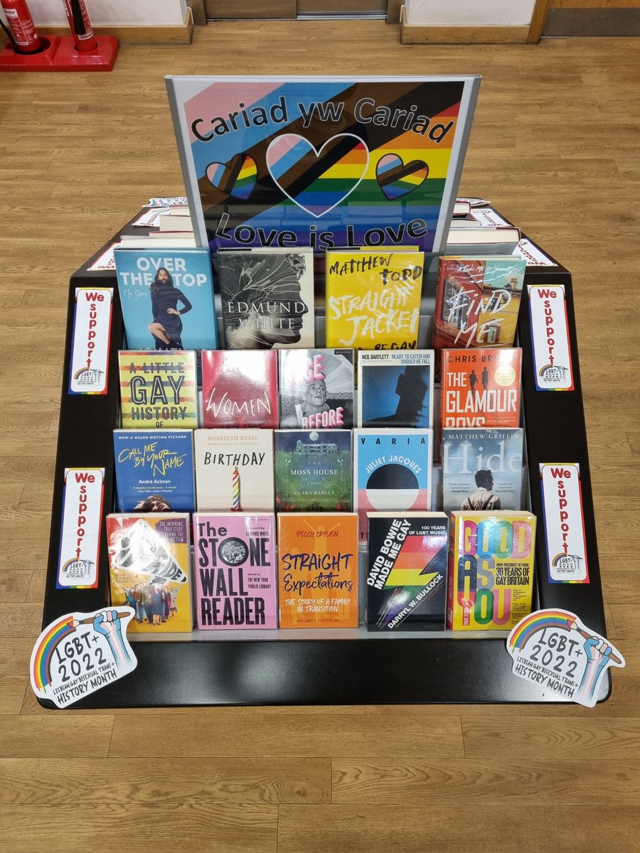 CaerphillyLib's tweet photo. Love is Love ❤️💙💚🤎🖤🤍🧡💛💜

Cariad yw Cariad ❤️💙💚🤎🖤🤍🧡💛💜

#LGBTHM22
#LGBTplusHM
#educateOUTprejudice https://t.co/W17UkX1hF4