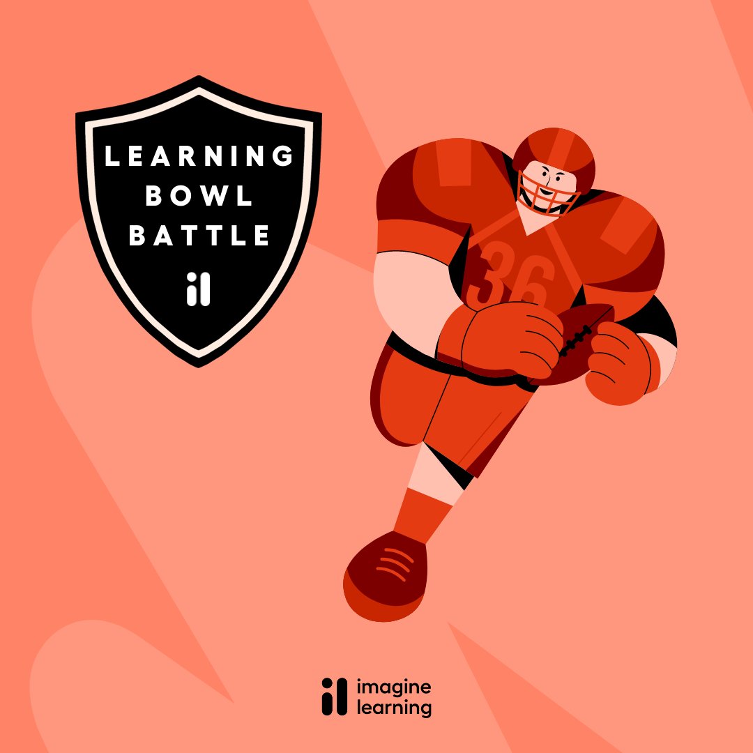 ImagineLearning's tweet photo. The annual Imagine Learning Bowl games determine the top #ImagineLiteracy and #ImagineMyPath schools in the country! 🏈 It's an epic battle! Will your school be named this year’s Imagine Learning Bowl Champion? Celebrate your team's hard work by tagging them or Retweeting. 🏆 https://t.co/M8Ub7vWYFN