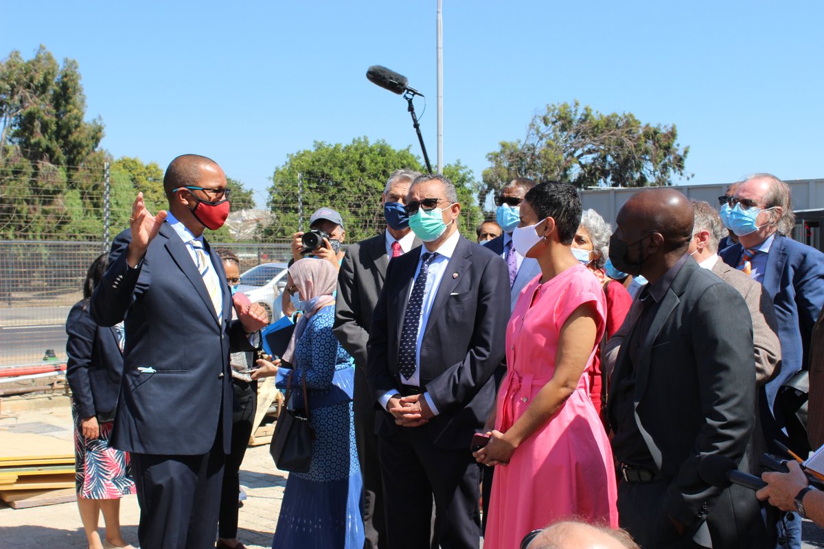 biovac_inst's tweet photo. 🇿🇦💉 A high-profile delegation from the @WHO and the @BelgiumMFA government visited our vaccine manufacturing site in Cape Town on Saturday. The WHO last year announced South Africa as host of the continent’s first COVID-19 mRNA vaccine technology transfer hub. https://t.co/9VZ5JWxFvD