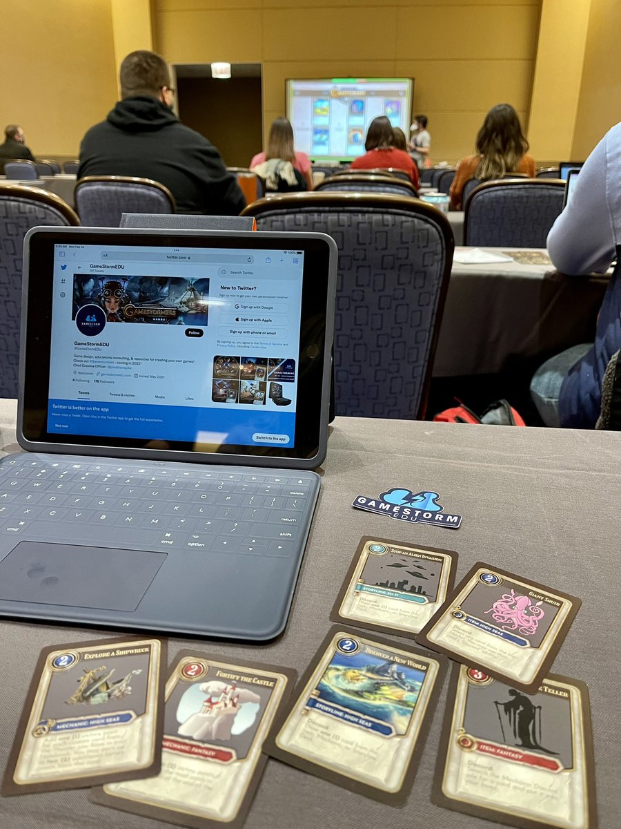MrsRinaldiTech's tweet image. @GameStormEDU starting off strong @ideaillinois 
@DanaWeberTech @GRodriguezTech 
#edtech #gaming #games4ed #IDEAcon