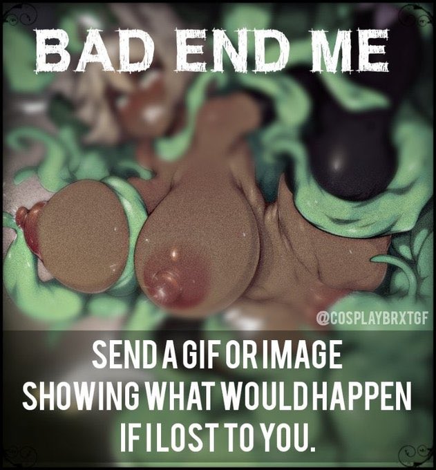 (Stolen)

2b is in the mood to havs some of the worse and horrific bad ends that you have for her~ she wanted to see how brutally sick can it gets, do your worse!, send some writings as well if gif/image are insufficient for it~ dms are welcomed ^^

#opendm
#badendrp