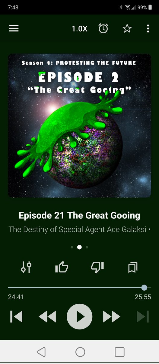 SFFAudio's tweet photo. this is the gooiest (or is that gooeyest, most gooey?) episode of @acegalaksi's The Destiny of Special Agent Ace Galaksi!

Episode 21: The Great Gooing 

goo check it out:
https://t.co/Cy1eDWIro0 https://t.co/8twjpduOnM