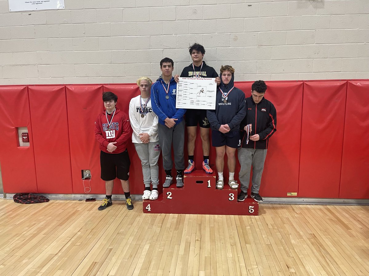 Wrestled this weekend at the FCIAC county tournament.  Seeded second to last (8th) and finished in 3rd place.  
A great way to end my 9-year wrestling career with a 2-year varsity record of 39-13.  <a href="/StaplesFootbal1/">Staples Football</a> <a href="/BobDecker49/">Bob Decker</a> <a href="/brendancahill_/">Brendan Cahill</a> <a href="/CoachCNice/">Chad Nice</a> <a href="/coachirishodea/">Danny O'Dea</a>