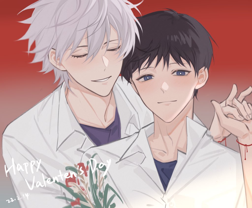 #カヲシン #kawoshin #薰嗣 
情人节快乐！