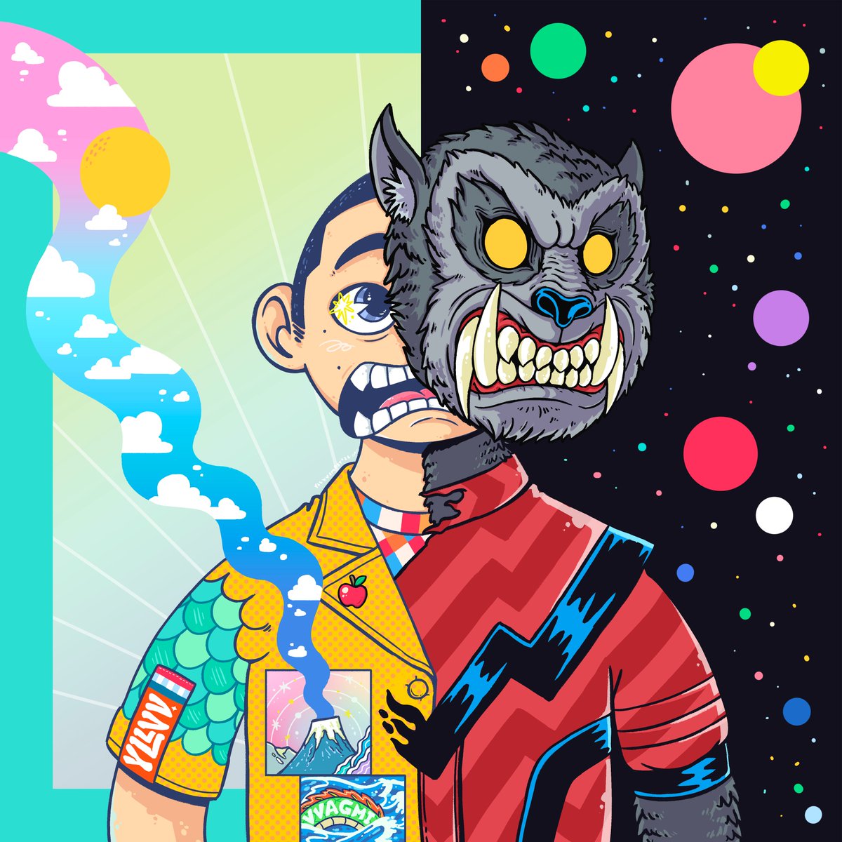gilangajagini's tweet photo. @RoachPunks @AriefWitjaksana "They're VVolves"
My submission for The Mischief Gank Derivative (Fan Art) Contest!!🌑🍎
#MischiefGank #MischiefGankFA #AsianTakingOver https://t.co/t4p2sdQ9Uq
