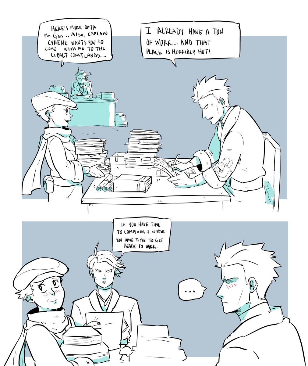 au where cyrus travels to hisui and becomes cyllene's assistant #PokemonLegendsArceus 