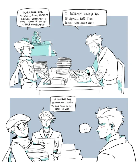 au where cyrus travels to hisui and becomes cyllene's assistant #PokemonLegendsArceus 
