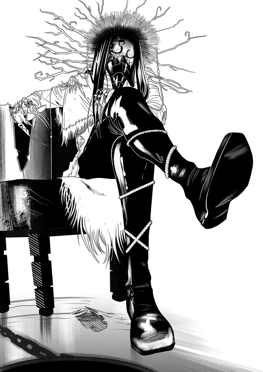 FinzPhoenix's tweet image. &quot;Now... what am I supposed to do with a troublesome little student like you, hm?&quot; (Pretty sure that&apos;s exactly what happened in the comic lol)
#Fearstate #Batman
#Scarecrow #JonathanCrane