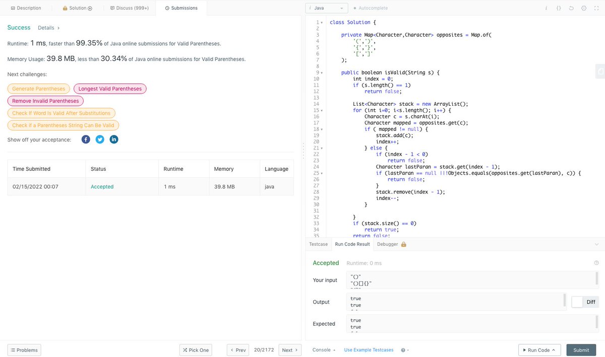 Rakshit2341997's tweet photo. Day 67 of #365daysofcode  with 
@scaler_official
Solved Leetcode Problem.
#scalerdiscord 
#scalerLearning 
#codewithscaler 
#codechallenge
#scaler_official https://t.co/Y1lRF00BPH