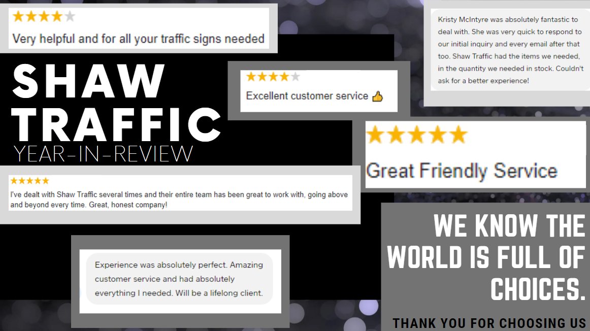 We're so lucky to have customers like you. We look forward to serving you again this year, and beyond!