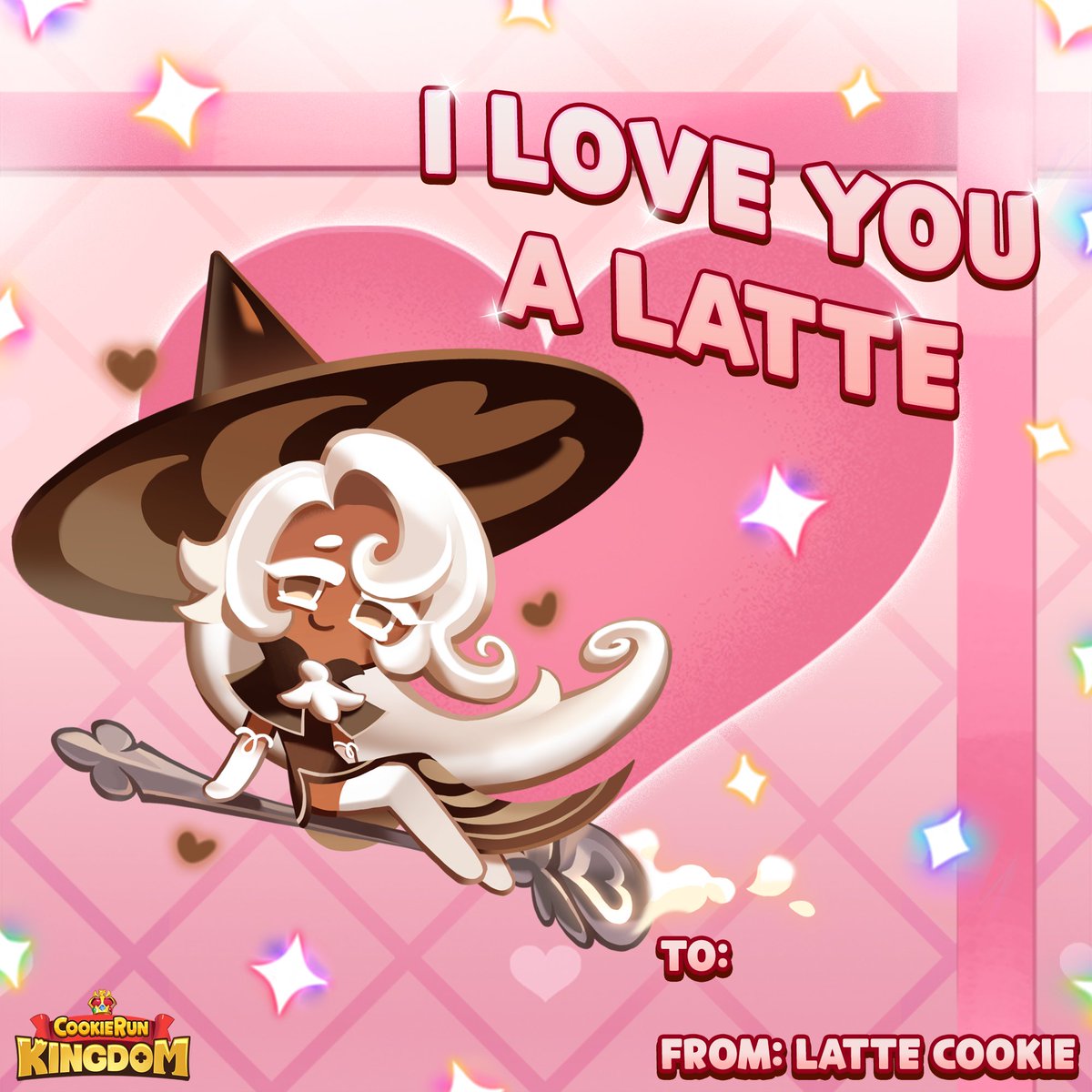 CRKingdomEN's tweet photo. Stay grounded with these bewitching Cookies this #ValentinesDay ☕️🪄!~ 

#CookieRunKingdom #EspressoCookie #LatteCookie https://t.co/TX5TyZdTkt