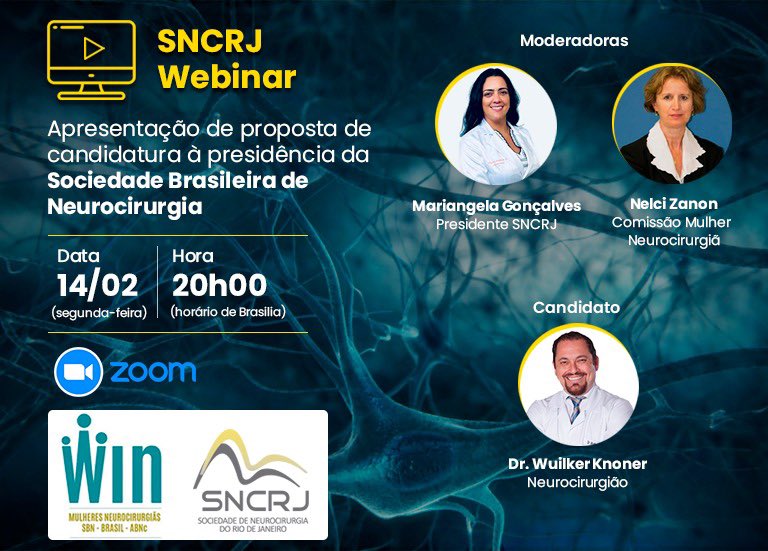 SNCRJ - Sociedade de Neurocirurgia do Rio de Janeiro - Participe