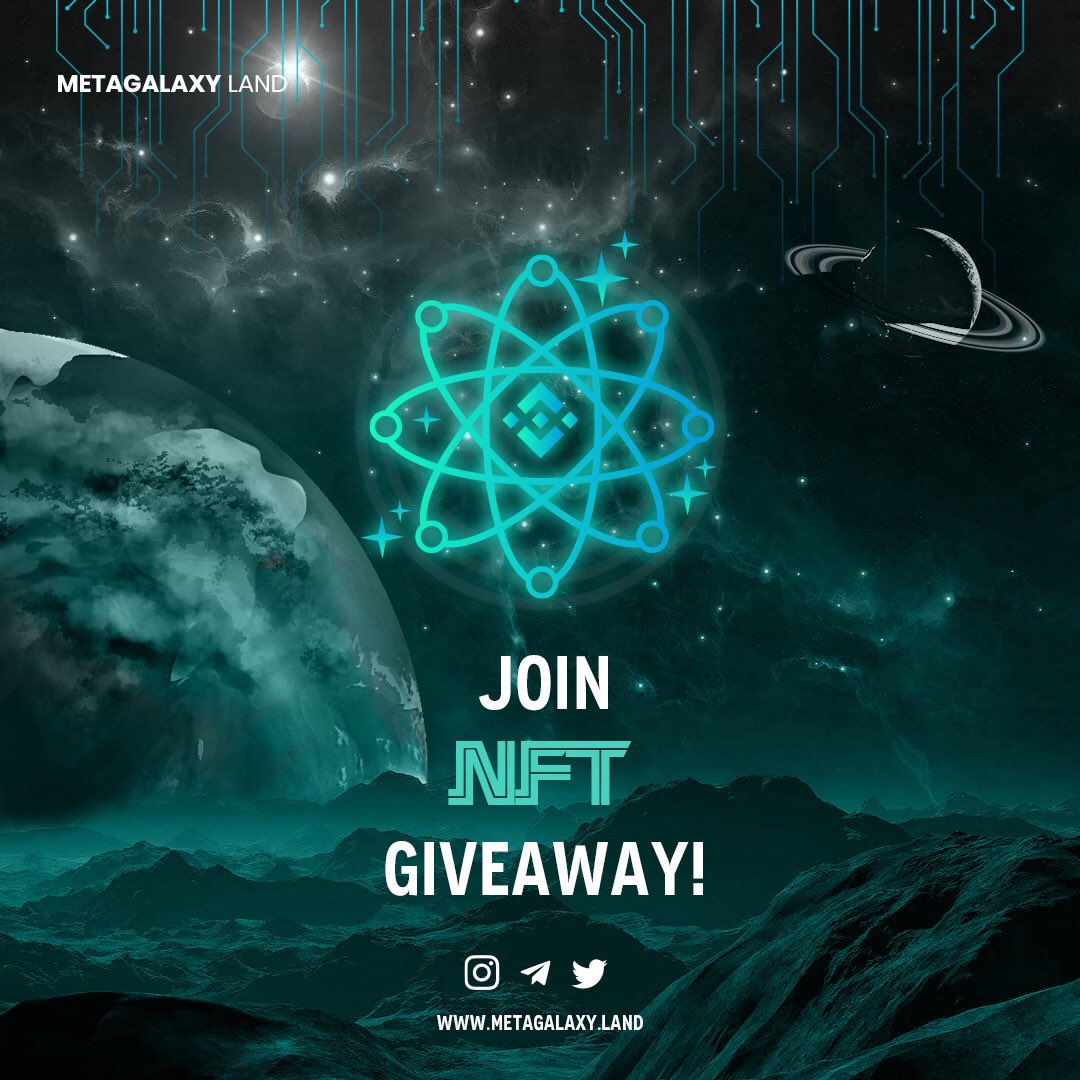 #Metagalaxy NFT Giveaway Program: Phase 1 ✌🏻

Howdie cowboys! 🤠👽 Complete the missions and get ready to take off! 🚀

💥 Complete the Gleam form
gleam.io/8uxMJ/first-gi…
💥Follow <a href="/metagalaxyland/">Metagalaxy Land</a>
💥Like, retweet and tag 3 friends

#metaverse #Giveaway #NFTs #Play2Earn