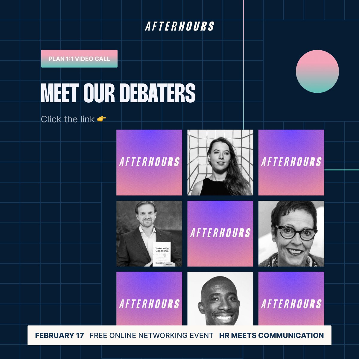 Afterhours (@afterhours_cs) on Twitter photo ๐จ Donโt forget to start planning your meetings ๐จ
With only three days to go, 220+ participants have already booked 380+ meetings.
Next to networking, you can also watch inspiring debates. <a href="/alinemuylaert/">Aline Muylaert</a> <a href="/petervanham/">Peter Vanham</a> <a href="/MarleenDeleu/">Marleen Deleu</a> <a href="/Hoppamang/">Kobi Ampoma</a>
Register: converst.art/gA3wmo ๐จ Donโt forget to start planning your meetings ๐จ
With only three days to go, 220+ participants have already booked 380+ meetings.
Next to networking, you can also watch inspiring debates. <a href="/alinemuylaert/">Aline Muylaert</a> <a href="/petervanham/">Peter Vanham</a> <a href="/MarleenDeleu/">Marleen Deleu</a> <a href="/Hoppamang/">Kobi Ampoma</a>
Register: converst.art/gA3wmo
