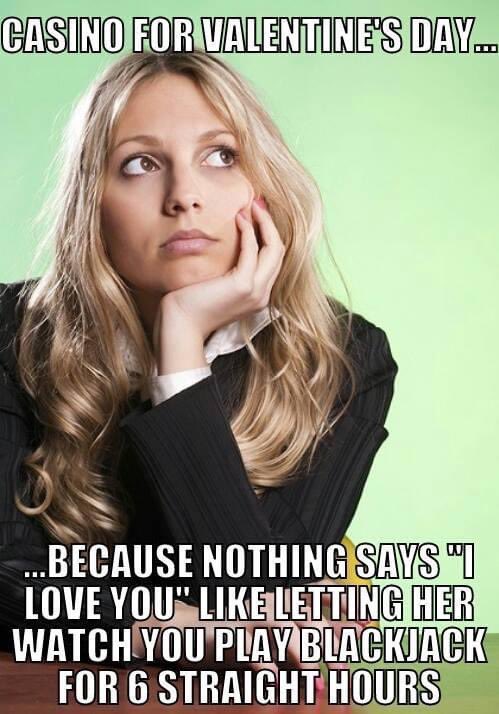 sumthack's tweet photo. This will be my Valentine’s Day: #casinodealerproblems https://t.co/eZ7KgnEU06