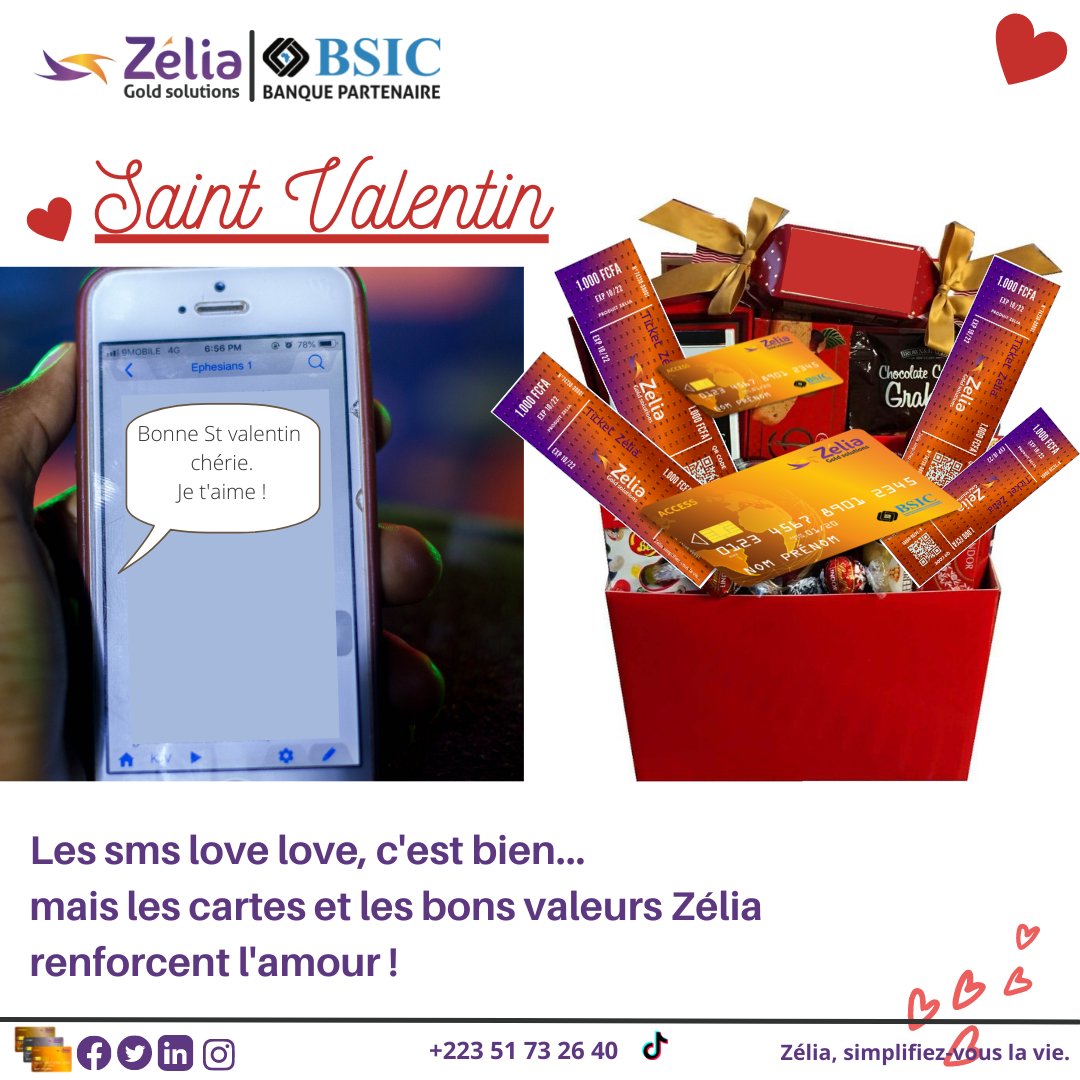 Rendez-vous dans les supermarchés partenaires de Zélia avec vos cartes pour faire plaisir à vos compagnons.
Des box avec plein de cadeaux disponibles.
Célébrons l'amour❤️❤️❤️❤️
Joyeuse Saint Valentin la famille.
#love #saintvalentin #cadeau #zelia