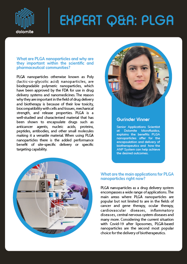 dolomite_micro's tweet photo. Did you know the ANP System can also help you to speed up your optimisation process with PLGA Nanoparticles?
Find out the benefits PLGA #nanoparticles offer for the encapsulation of drugs such as anticancer agents and how the ANP System can help you optimise formulation processes https://t.co/q6G1QBpygg
