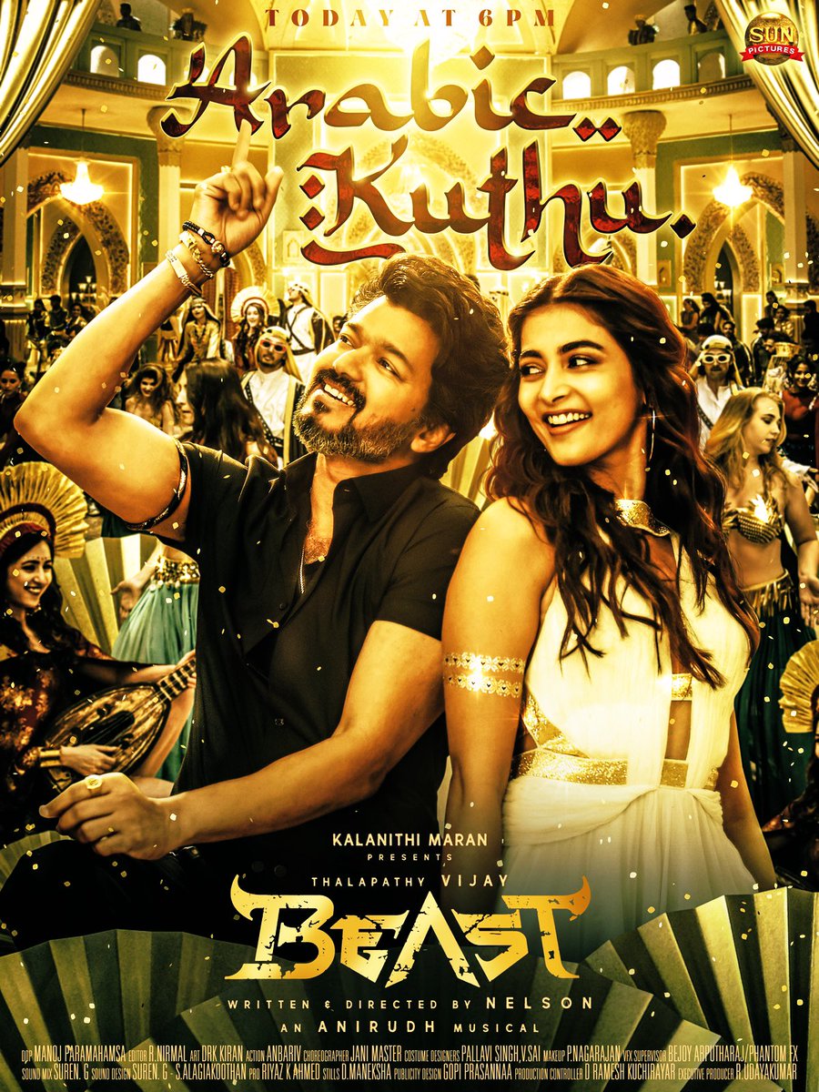 AppuNtr_'s tweet photo. Which song is the real winner? 

Like ❤ #ArabicKuthu 

RT - #Kalaavathi 

#MaheshBabu #Vijay 
#SarkaaruVaariPaata #Beast  https://t.co/fxJUBqEh8B