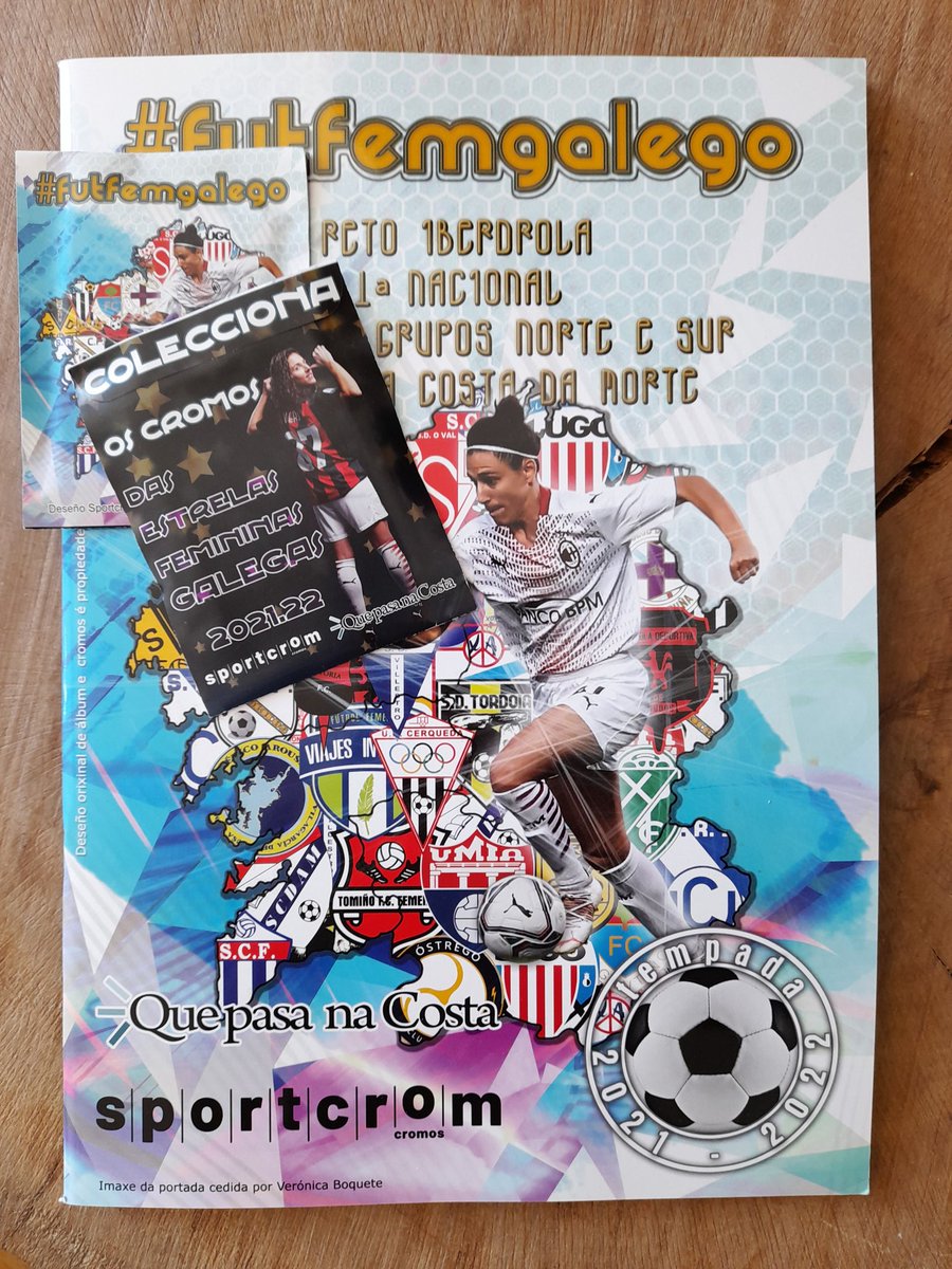 Tardamos, mas já temos na casa o <a href="/albumfutfemgal/">Álbum Futfem Galego</a>. Genial a iniciativa⚽️