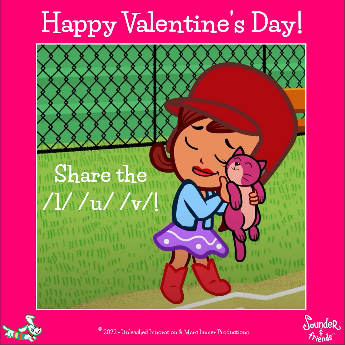From the team here at Sounder &amp; Friends, wishing you a very happy Valentine's Day! 😊

#sounderandfriends #phonemicawareness #scienceofreading #literacyforall #makelearningfun #teachingreadingrightrightfromthestart