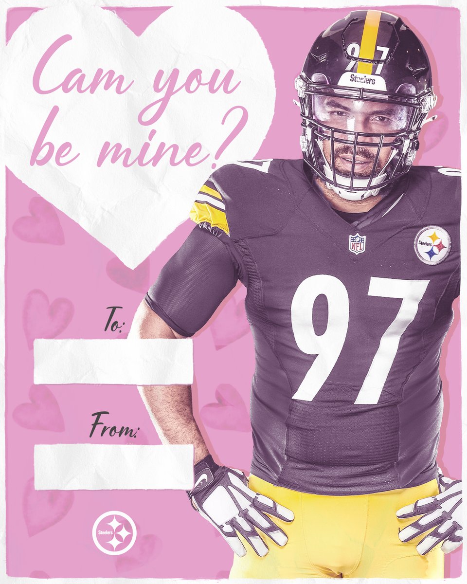 steelers's tweet photo. Happy Valentine's Day, #SteelersNation!

More 🖤💛: https://t.co/6jwTJB9Xsh https://t.co/K6rRVoO4Xt