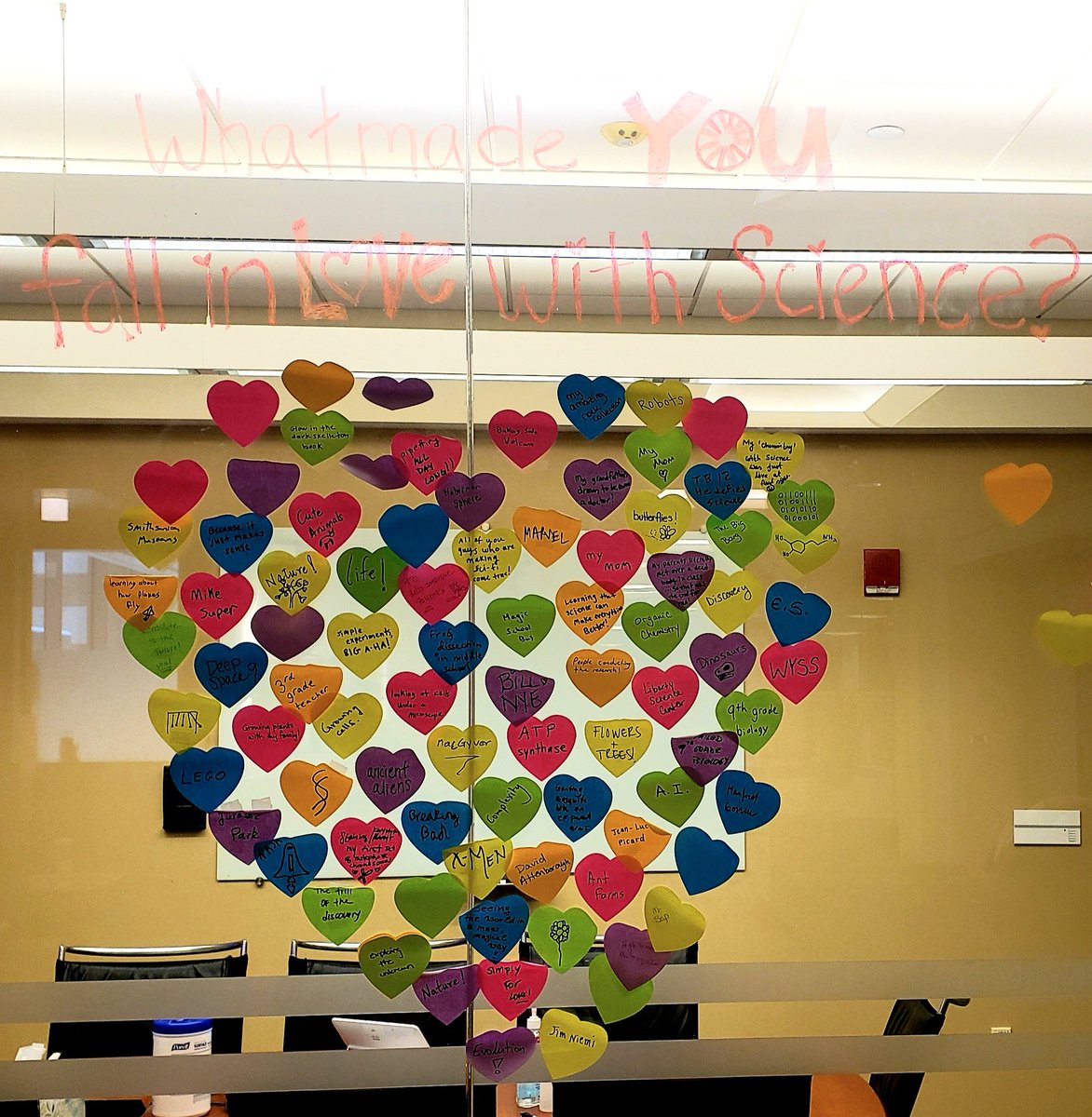 swarupdeytweets's tweet photo. Great idea to express love @wyssinstitute. #InLoveWithScience https://t.co/oBTxRvZIiR