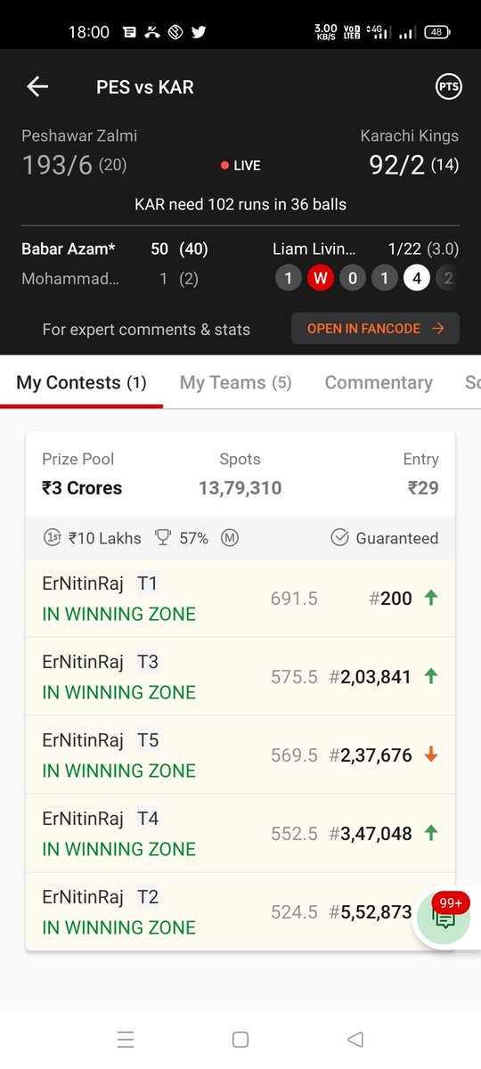 ErNitinRajput's tweet photo. #ErNitinRaj #dream11 https://t.co/8LJ3O1BhCM