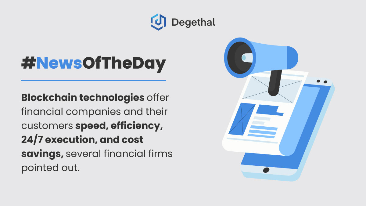 enfineoapp's tweet photo. #NewsOfTheDay

The blockchain technology is already an important component of the evolution of financial services. 

Join our Telegram Community, because each Monday we curate 10 news relevant to our industry, so you don’t have to! 🙂

Full article here: https://t.co/faDivCEHKj https://t.co/FeJjhgK5ll
