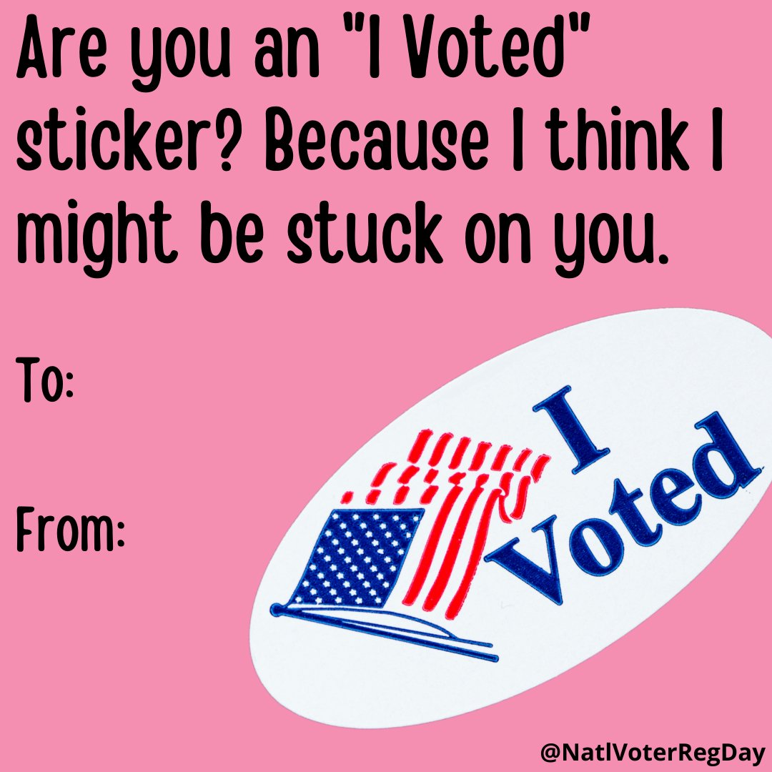National Voter Registration Day tweet media