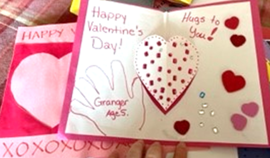 Our amazing volunteers sharing some love and spreading some joy by creating these wonderful #ValentinesDay cards!!❤️❤️