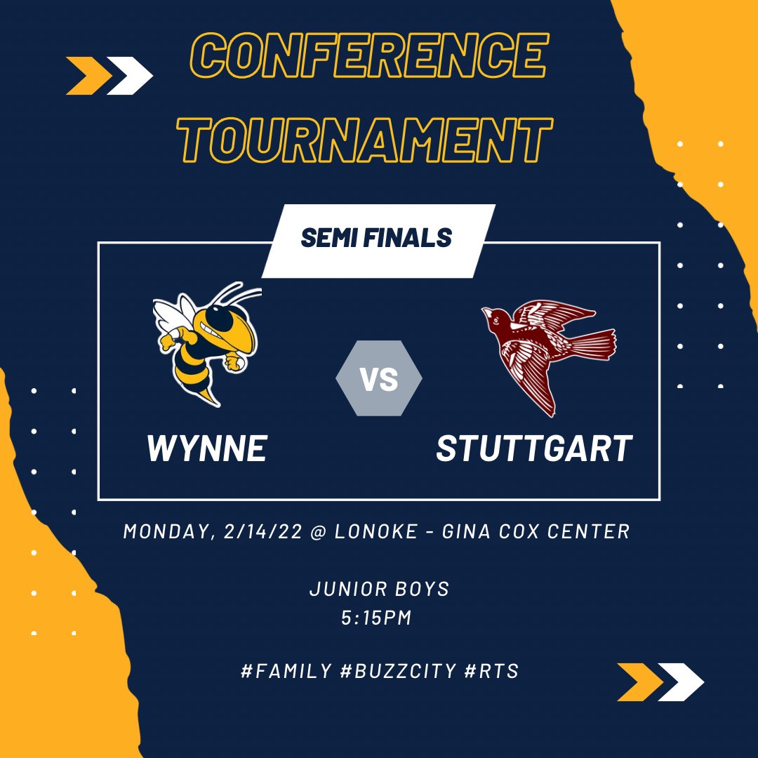 Junior Jackets play in the semi finals of the conference tournament today!