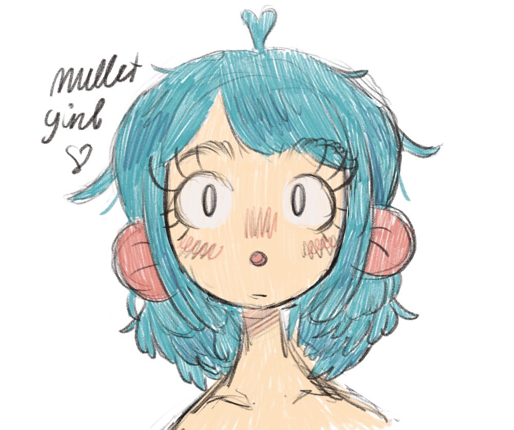 mullet girl‼️