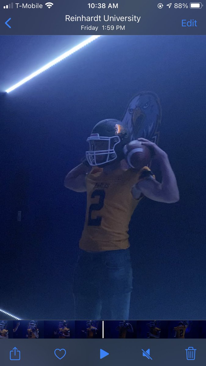 Blessed to receive my first offer from Reinhardt University after talking to <a href="/coachfojack45/">Forrest Jackson</a> <a href="/Coach_JMiller/">James Miller</a> @A1Willzz <a href="/Mr_Matthews_/">Cliff Matthews</a> <a href="/CoachPob/">Chet Pobolish</a> <a href="/coachpbm/">Parker Martin</a>