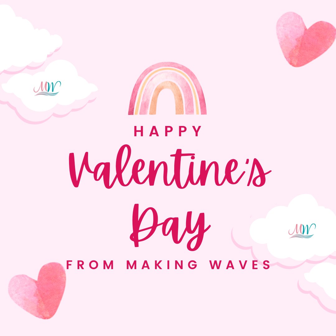 makingwavesptc's tweet image. Happy Valentine&apos;s Day everyone! Show your people you love them 💕
.
.
#makingwaves #happyfebruary #valentinesday #love #mwptc