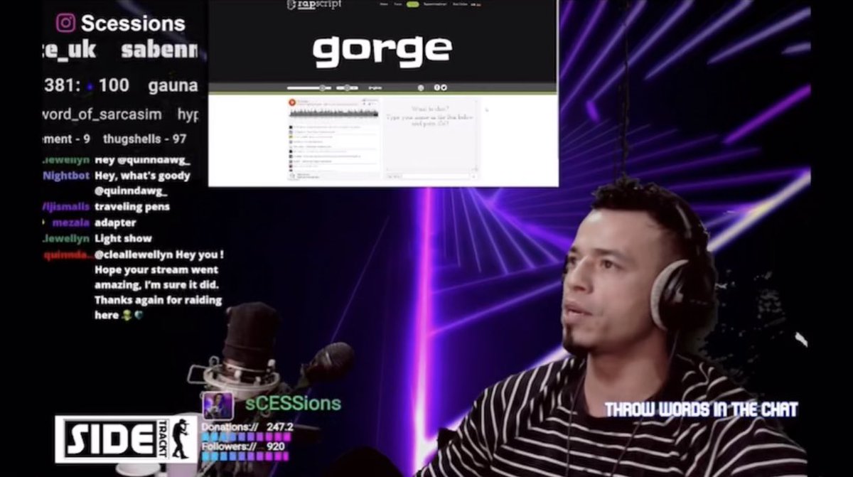 sirvmtech's tweet photo. Going LIVE in the Bassment today:
https://t.co/aexnWjiRLY
With @ThrowedGenji at the Bassment 2p ET (20:00 CET)
#freestyle #improv #hiphop #throwwords #twitchiphop #twitch @SomniumSpace (T-Minus - 2 hours) https://t.co/eiBX1FW7A3